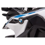 Elektrická motorka BMW - policajná JT5002B - biela